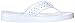 Skechers Women's Meditation Rhinestone Flip Flop, White, 7 M US