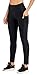 Heathyoga High Waist Yoga Pants with Pockets for Women, Tummy Control Yoga Leggings with Pockets Workout Athletic Pants Blackthumb 1