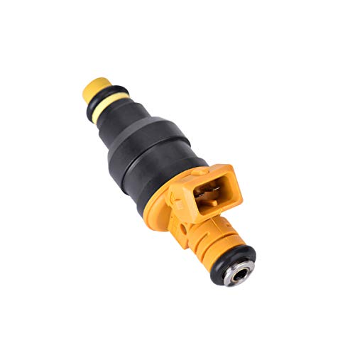 280150943 0280150939 0280150909 New Fuel Injector Set of 8, Fits 1992-2004 Ford E250, F150, F250, F350, E350, Mustang, Lincoln and Mercury 4.6L, 5.0L, 5.4L, 5.8L Vehicles (Yellow)