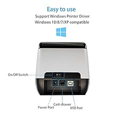 Gainscha Desktop Receipt Printer, Small and
