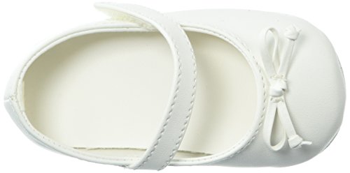 Baby Deer Girls' 0004088 Mary Jane Flat, Ivory, 3 Child US Toddler