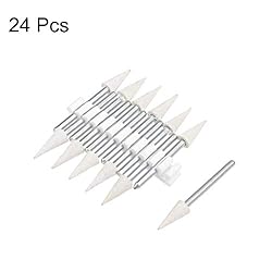 uxcell 6mm Wool Felt Mounted Points Conical