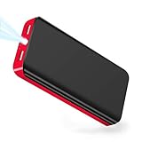 LBell Portable Charger, 25000mAh Power Bank, 5.0A High-Speed 2 USB Ports with LED Flashlight Battery Pack, for iPhone iPad Samsung Huawei Android Tablet PSP Camera