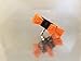 Dico 541-782-4 Nyalox Flap Brush 4-Inch Orange 120 Grit