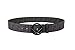 Classic black belt belt black buckle (width 4.2cm)