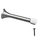 Ilyapa Spring Door Stops - 10 Pack 3 ¼ Inch Heavy Duty Door Stop - Traditional Spring Door Stop - Satin Nickel w/Rubber Bumper