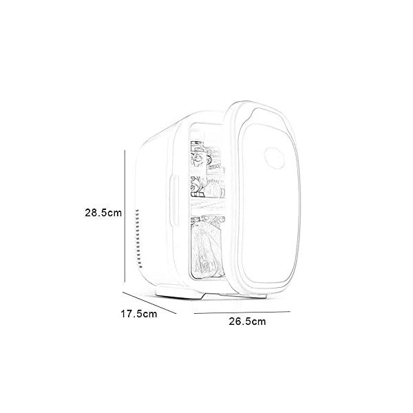 YANJ-Mini-Fridge-12v-220v6L-Electric-Cool-Box-Car-refrigeratorHousehold-Student-Bedroom-Hot-And-Cold-Dual-Use-LOLDF1 YANJ Mini Fridge 12v 220v,6L Electric Cool Box Car refrigerator,Household Student Bedroom Hot And Cold Dual Use LOLDF1