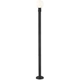 Z-Lite 597PHM-567P-BK Laurent Outdoor Post, 1-Light 60 Watts, Black