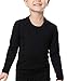 Kids Base Layer Crew Neck Tops Comfort Long Sleeve Under Shirts for Boys Girlsthumb 2