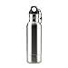 Urbanviva Stainless Steel Beer Bottle Koozie Holder By For All Standard 12oz Soda Bottles, Drink Chiller With Cap And Neoprene Sleeve, Perfect For Outdoor Activities, Sports Events (silver, 1)