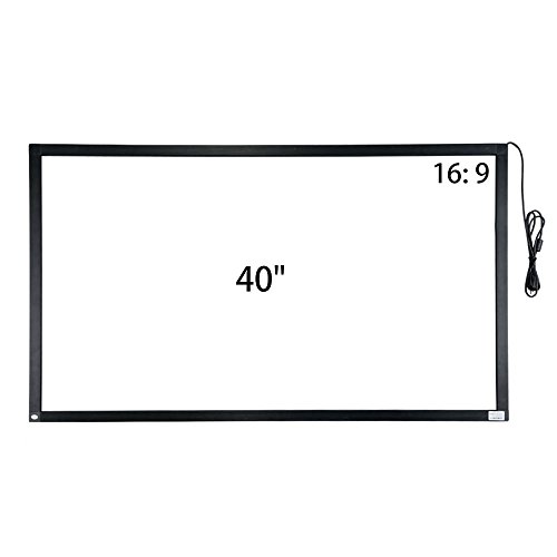 GreenTouch Infrared Touch Overlay 10 Points IR Touch Frame with USB Interface Free-Drive Plug and Play (40)