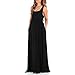 Mother Bee Maternity Sleeveless Maxi Dress with Pockets
