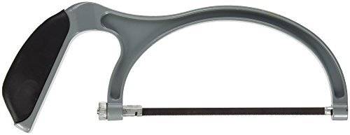 6\" Close Quarter Mini Hacksaw with 6 Blade Angle Settings and Rubber Grip Molded Handle