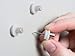 8-Pack of Magnetacks, The Original Magnetic Pushpin Poster and Photo Hangers, Magnetic Thumb Tacks to Hang Pictures and Posters Without Frames or Damage