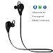 Bluetooth Headphones,HaMi Noise Cancelling Headset Wireless Stereo Earbuds with Microphone Gym Running Sports Sweatproof For Android IOS Devices
