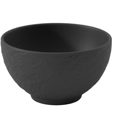 Amazon.com | Villeroy & Boch Manufacture Rock Rice Bowl, 14.5 oz