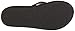 cobian Women's Dove Wedge Flip Flop, Black, 8 M US
