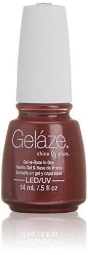 Gelaze Gel-N-Base Polish, Long Kiss, 0.5 Fluid Ounce