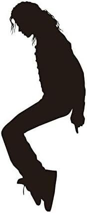 M-011 World Dance King Mike Jackson Interesting Cool Stickers Vinyl Decals Graffiti Super Stickers For Laptop Macbook Skateboard Snowboard Luggage Suitcase Car Bike Bumper Car Stickers 15 cm