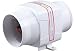 SEAFLO 4" In-Line Marine Bilge Air Blower 12V 270 CFM Quiet Boat White primary