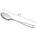 Obston Stainless Steel Dessert Spoon, 6.5-Inch, Set of 12