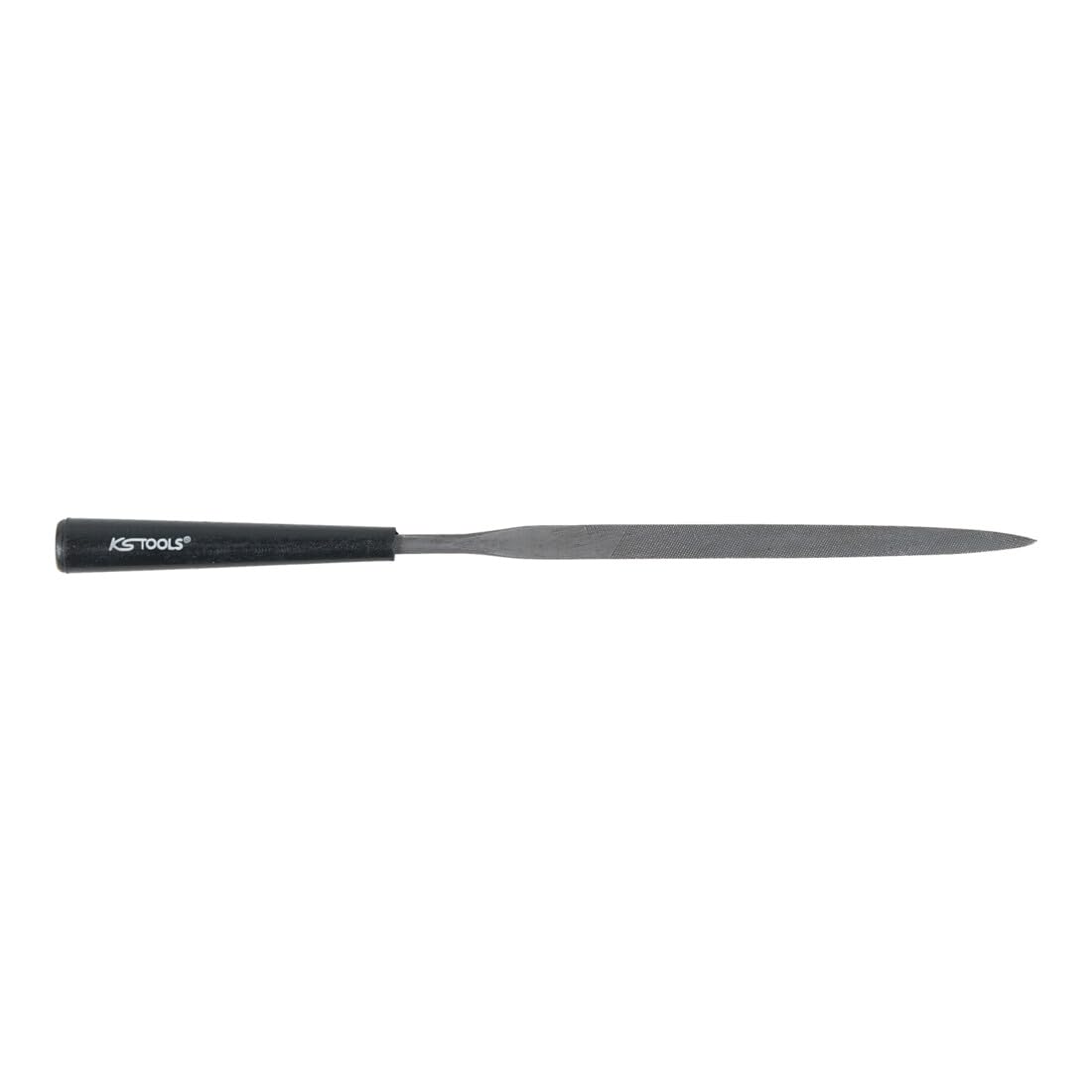 KS Tools Needle Bow File 5 mm, 90 mm L, with Plastic Handle