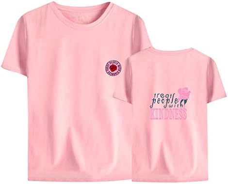FRWJN Harry Styles Treat People with Kindness Short Sleeve Cotton T-Shirt for Women