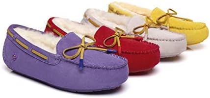purple ugg moccasins
