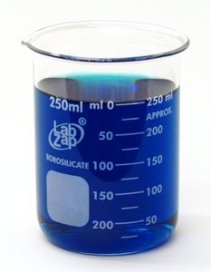 SEOHBeaker Borosilicate Glass Low Form Graduated 250ml Each