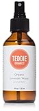 Teddie Organics Lavender Spray - 100% Pure Organic Alcohol Free Natural Skin Toner - Lavender Aromatherapy Refreshing Face Spray Mist - Perfect Relaxation for Sleep, Bath and Body