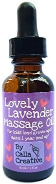 Organic Lavender in Fractionated Coconut Oil - Pure Essential Oils for Babies by Calla Creative by Calla Creative