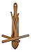Sempre Crepe Making Kit 3-Piece (5 and 7 Inch Spreaders and 13 Inch Spatula), Natural Beechwood, Includes Storage Bag and Recipe Card