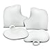 Past Limits Heel Pad Protectors and Ball of Foot Metatarsal Set (2-Pairs)