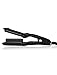 HTG Travel Wave Iron Travel Hair Waver for Travel Beach Waver Hair Curling Curling Wand Iron Ceramic Roller Styling tools 110V-240V Worldwide Use Mini Curling Iron Hair waver Wave Styler HT050(Black)
