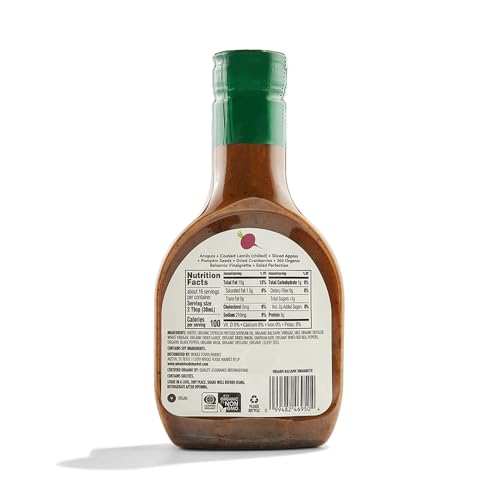 365 BY WHOLE FOODS MARKET, ORGANIC BALSAMIC VINAIGRETTE, 16 FZ