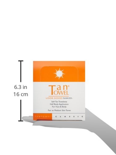 Tan Towel Self Tan Towelette Classic  50 Count