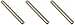 The Beadsmith Steel Design Stamps - Metal Elements - 3-Piece 5mm Heart Design Set - 3.125” Length with 0.25” Stamp Base - Make Custom Jewelry - Used for Stamping & Personalizing Soft Metals