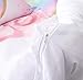 S-ANT Girls Unicorn Duvet Cover Set Pink Bedding Duvet Cover Set Full Girls Printed Modern Lightweight Kids Bedding Set for Teens (NO Comforter Included)