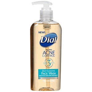 Dial acne control deep cleansing face wash 7.50 oz