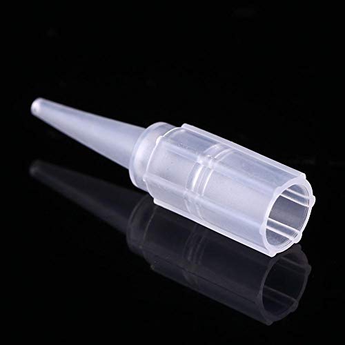 Antilog Tattoo Needle Caps, Tattoo Accessories,100Pcs/Set Tattoo Tube Nozzle Disposable Tips Cap Machine Supply 1R 3R 5R (1R)