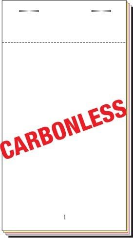 SMCO Triplicate Carbonless Waitress Order Pads 20T Pack of 50 Restaurant Cafe