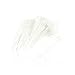 Amgate 1000 Pcs Write on Tags Wire Zip Ties Cable Mark Tags Nylon Power Marking Label (1000pcs)