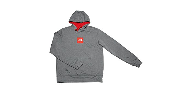 the north face embroidered box logo hoodie sweatshirt