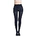 MANZI 6 Pairs Run Resistant Control Top Panty Hose Opaque Tights(Mixed Color,S)