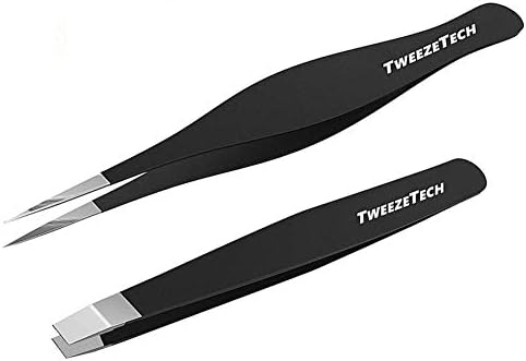 2 Pcs Precision And Flat Tweezers Best Surgical Grade