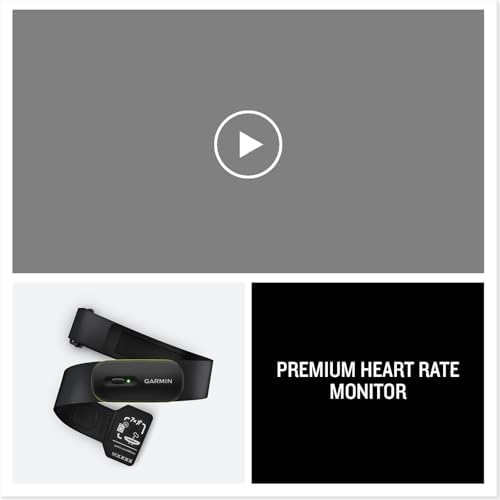 HRM-600 (M-XL), Fascia cardio, Bluetooth e ANT+, Multisport, Nuoto, Dinamiche di corsa, HRV, Batteria ricaricabile, Autonomia fino a 2 mesi, Lavabile in lavatrice