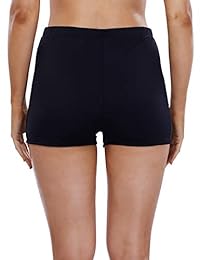 Pantalones cortos para dama, elásticos, para natación, parte inferior, para deportes