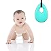 SUBANG 6 Pack Chewing Necklace Silicone Teething Necklace Pendant Kids Teething Toys for Boys Girls Adults (Oval)