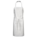 Chef Designs Standard Bib Apron One Size White