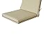 Bossima Indoor/Outdoor Light Khaki High Back Chair Cushion, Spring/Summer Seasonal Replacement Cushions.Set of 2